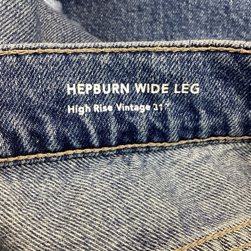 DL1961 Hepburn Wide Leg High Rise Vintage 31” Jeans - Picture 10 of 15